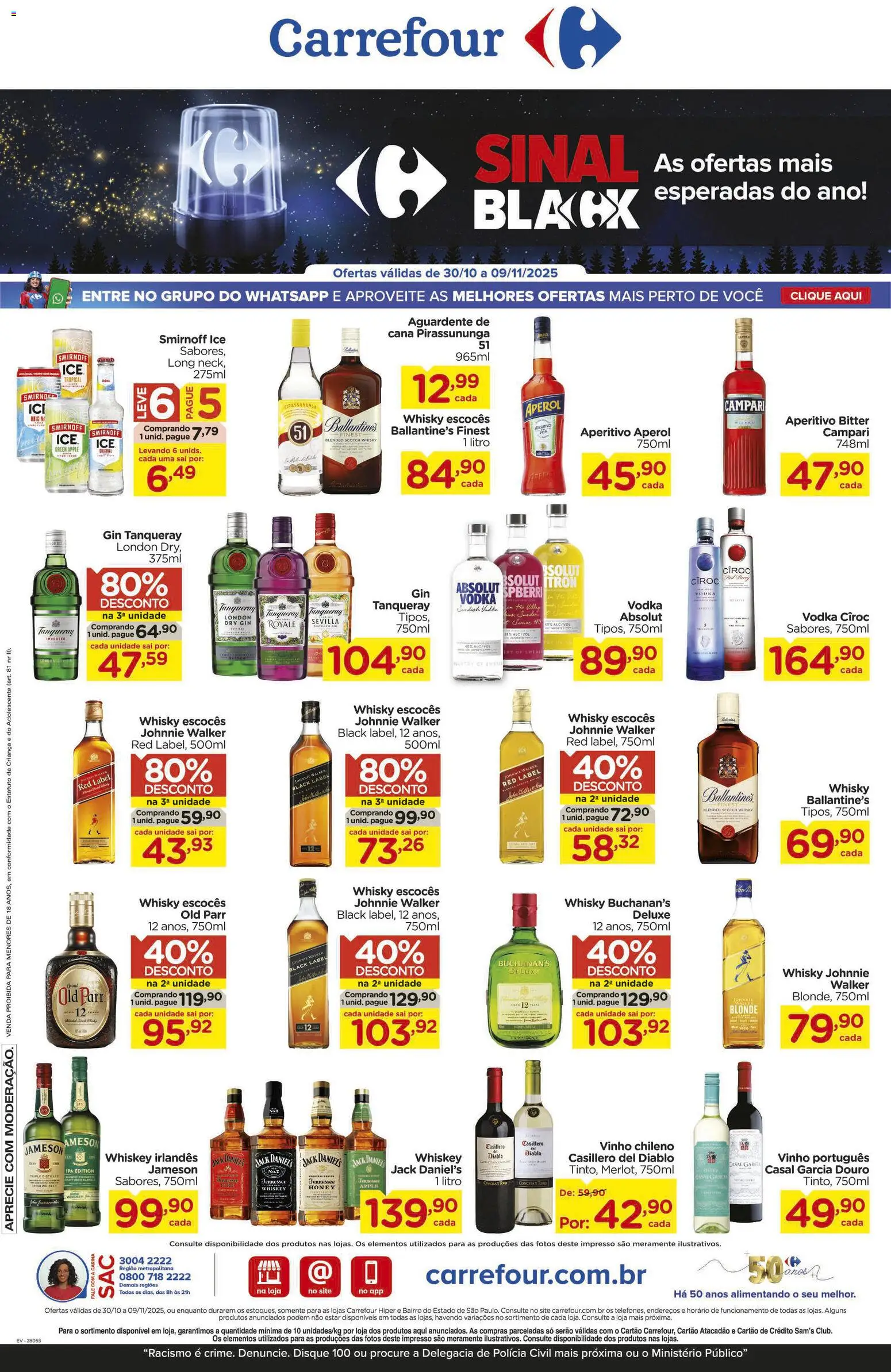 Carrefour Black Friday - página 1- válido a partir de 30/10/2025

