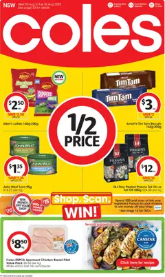 Coles catalogue preview - valid from 20/08/2025