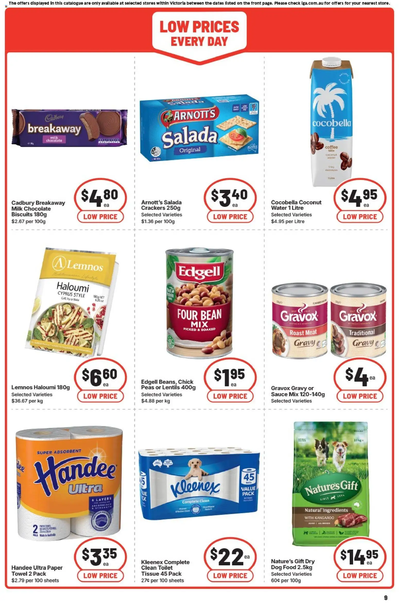IGA catalogue  - page 9- valid from 29/04/2026