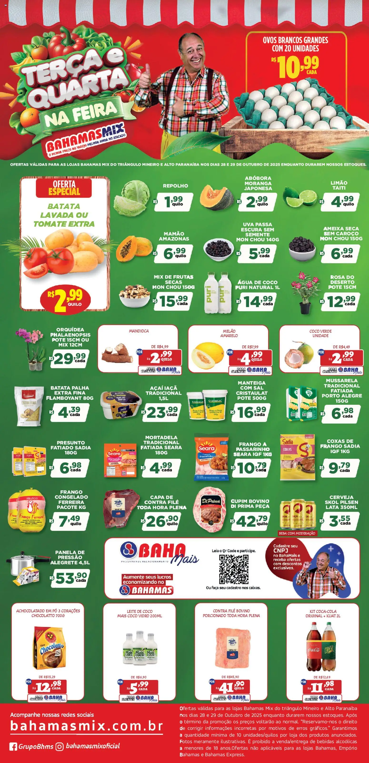 Bahamas Mix - Ofertas Terça e Quarta na Feira - página 1- válido a partir de 28/10/2025
