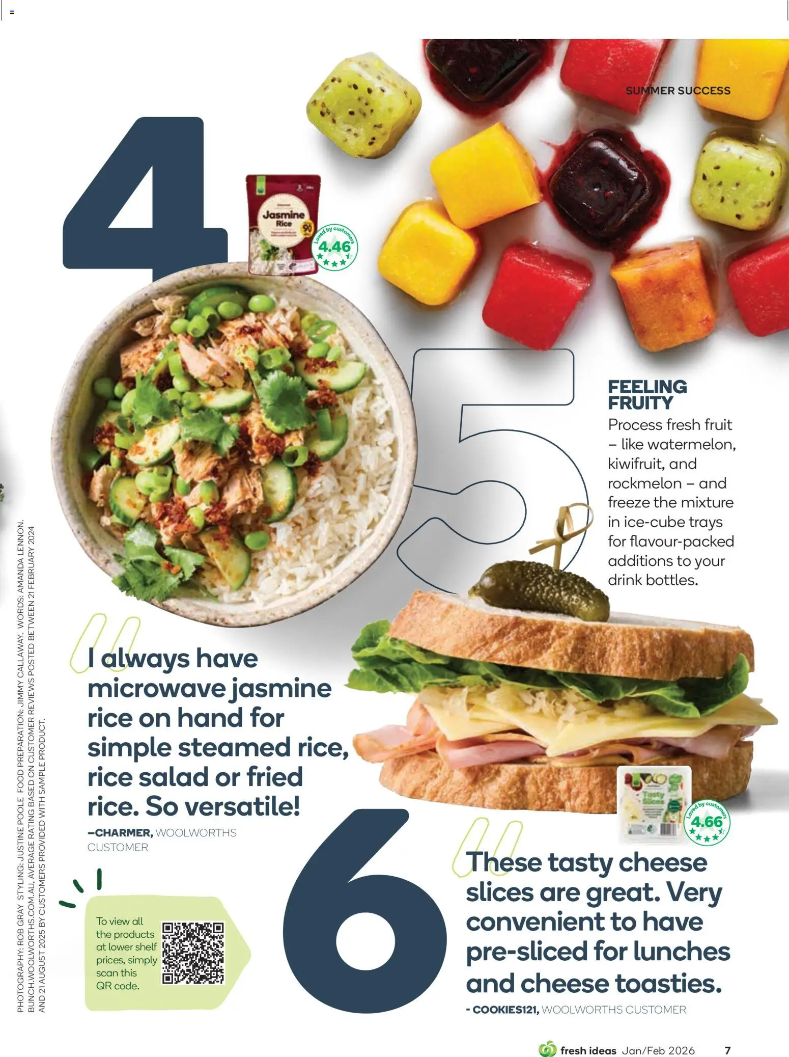 Woolworths Fresh Ideas Magazine - page 7- valid from 14/01/2026