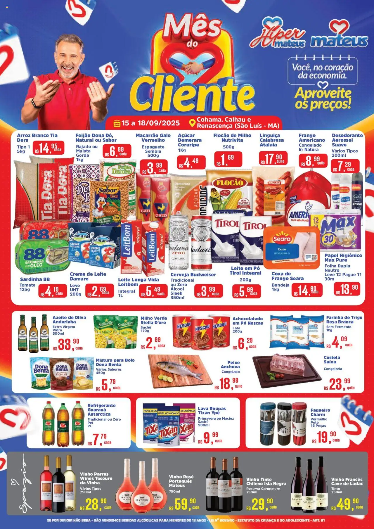Mateus - Ofertas da semana - página 1- válido a partir de 15/09/2025
