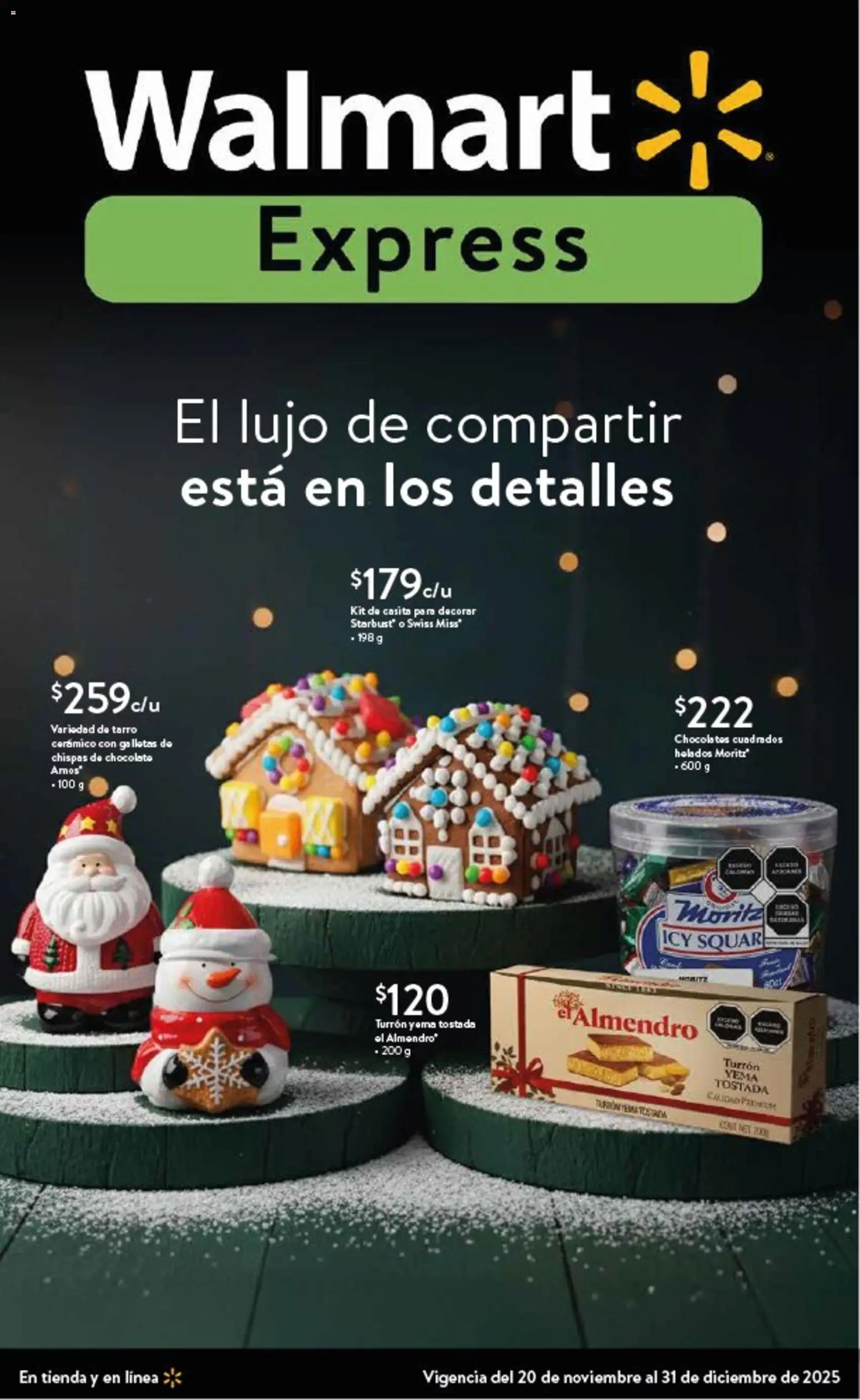 Walmart Express folleto El lujo de compartir está en los detalles - página 1- válido desde 20/11/2025