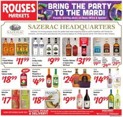 Preview Rouses Alcohol Flyer valid from 02/01/2026