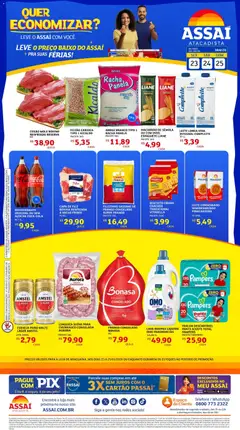Pré-visualização Encarte Assaí Atacadista válida a partir de 23/01/2026