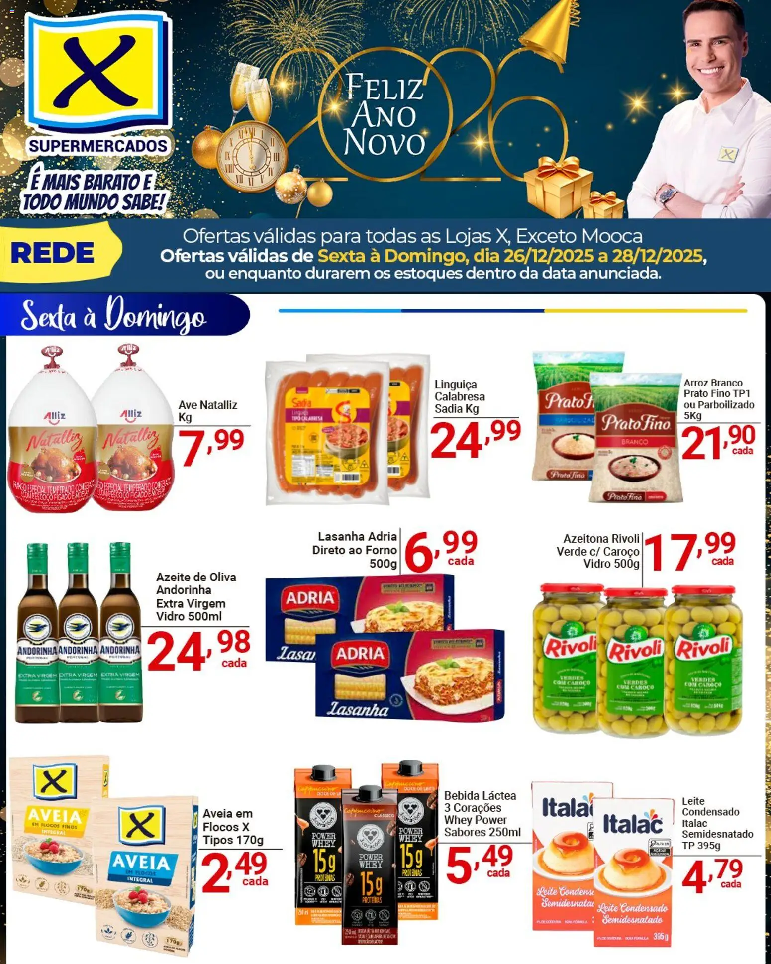 X Supermercados - Ofertas da semana - página 1- válido a partir de 26/12/2025
