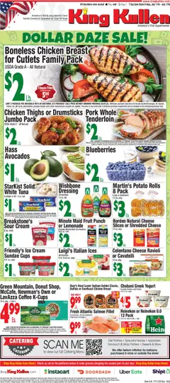 Preview King Kullen Weekly Ad valid from 07/11/2025