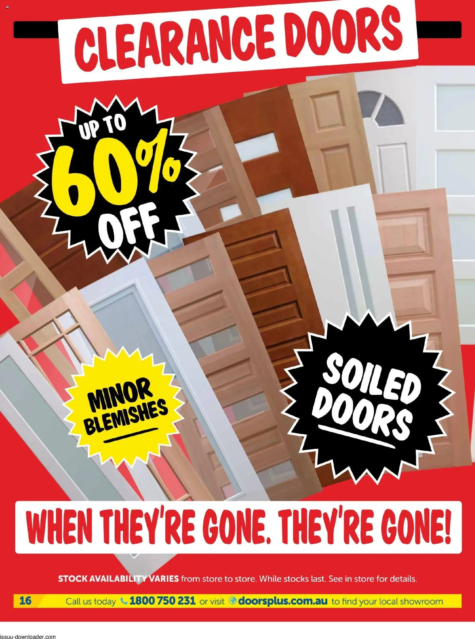 Doors Plus catalogue  - page 16- valid from 03/03/2026