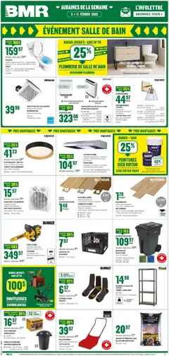 Preview BMR weekly flyer / circulaire valid from Feb 5, 2026