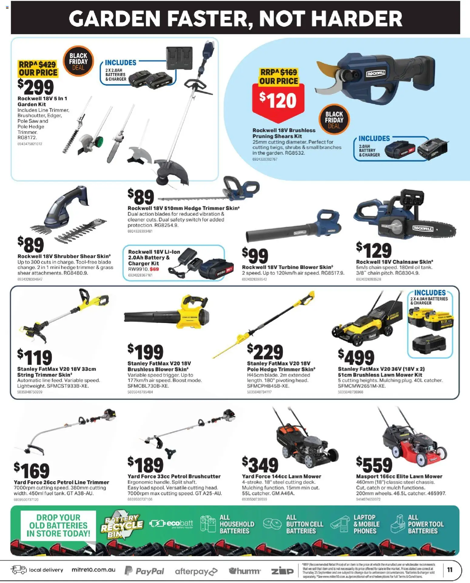 Mitre 10 Black Friday - page 11- valid from 05/11/2025