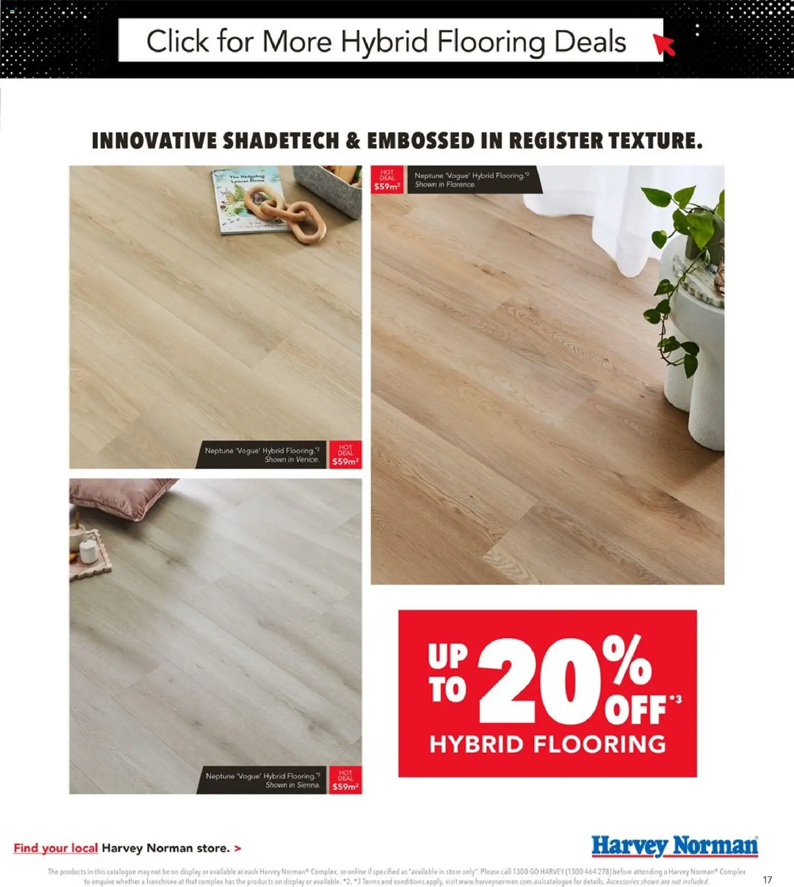Harvey Norman Carpet & Flooring Black Friday Sale - page 17- valid from 13/11/2025