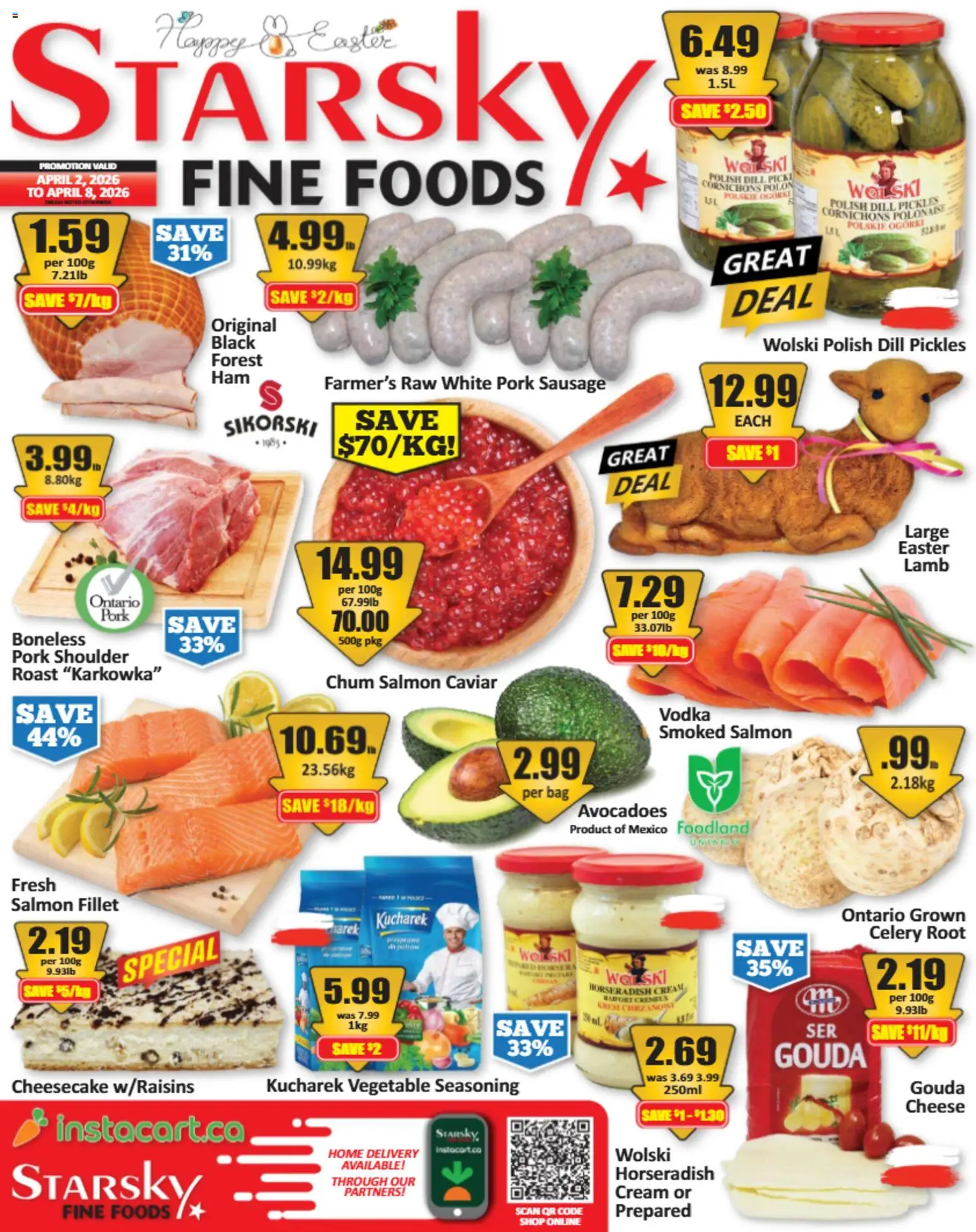 Starsky weekly flyer / circulaire - page 1- valid from Apr 2, 2026