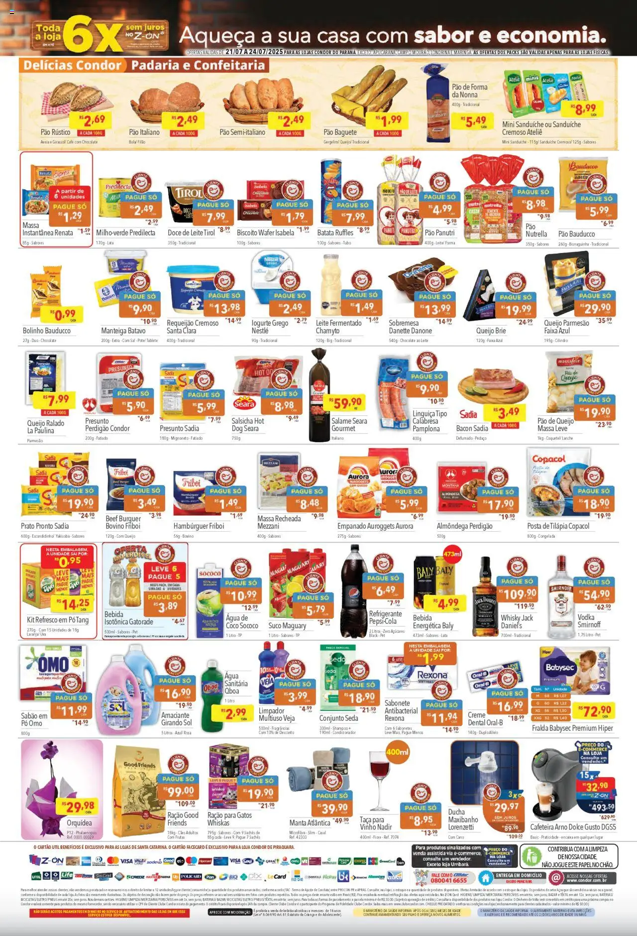 Supermercados Condor - Ofertas Sabores de Inverno - página 2- válido a partir de 21/07/2025
