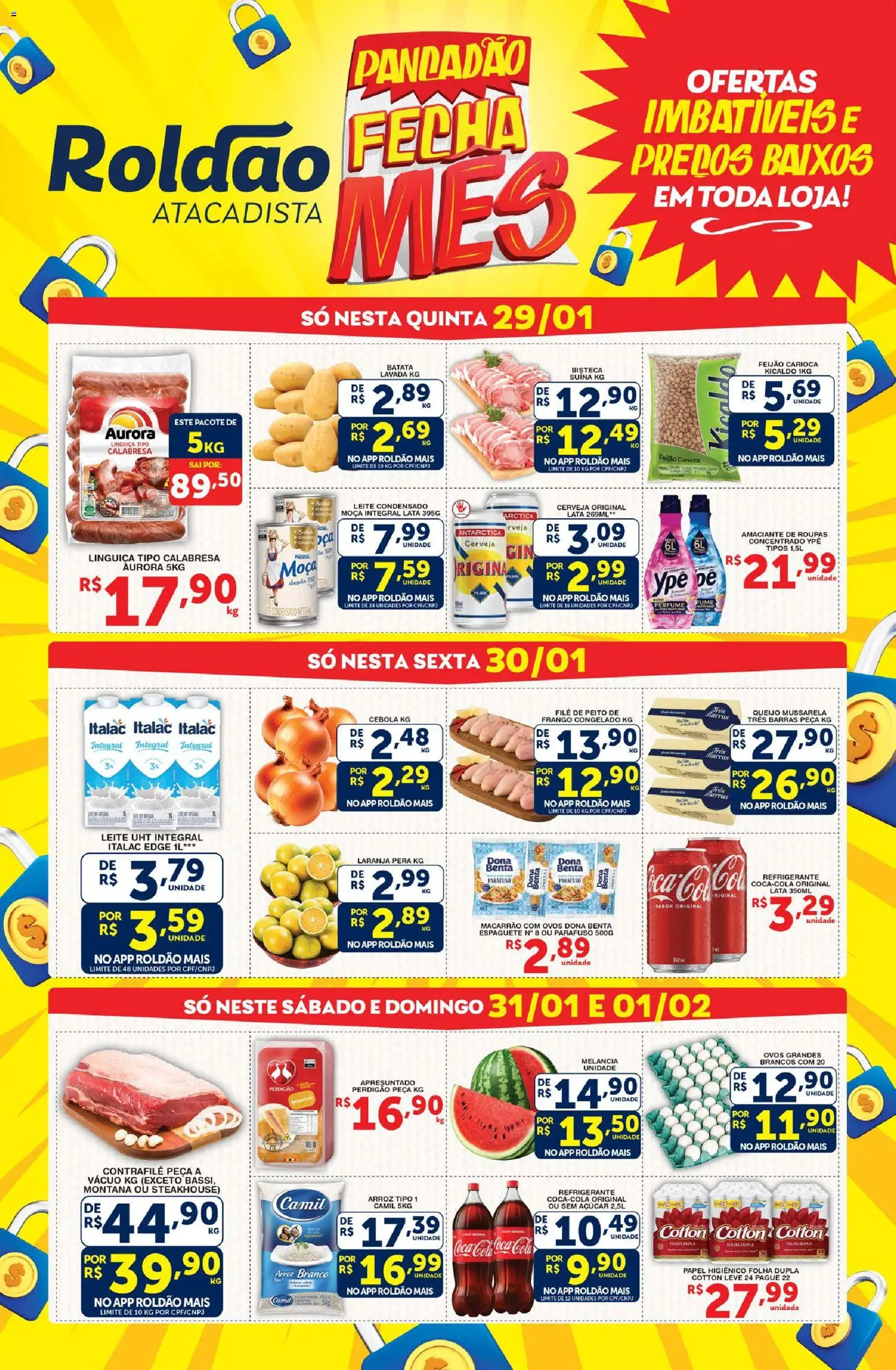 Roldão - Ofertas da semana  - página 1- válido a partir de 29/01/2026
