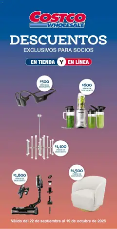 Costco - Catálogo válido desde 22/09/2025