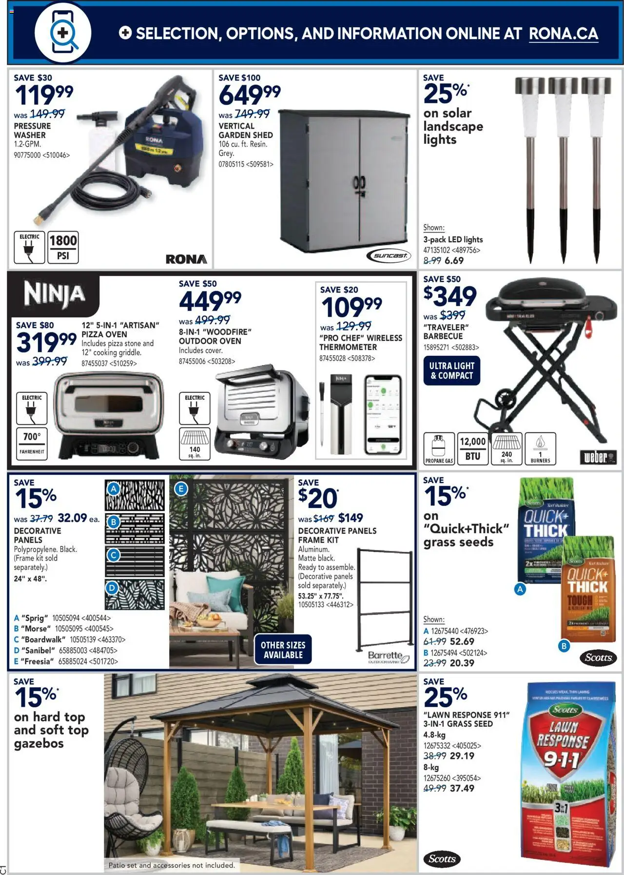 Rona weekly flyer / circulaire - page 6- valid from Jul 17, 2025