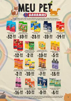 Pré-visualização Bahamas Supermercados - Ofertas Meu Pet válida a partir de 16/12/2025