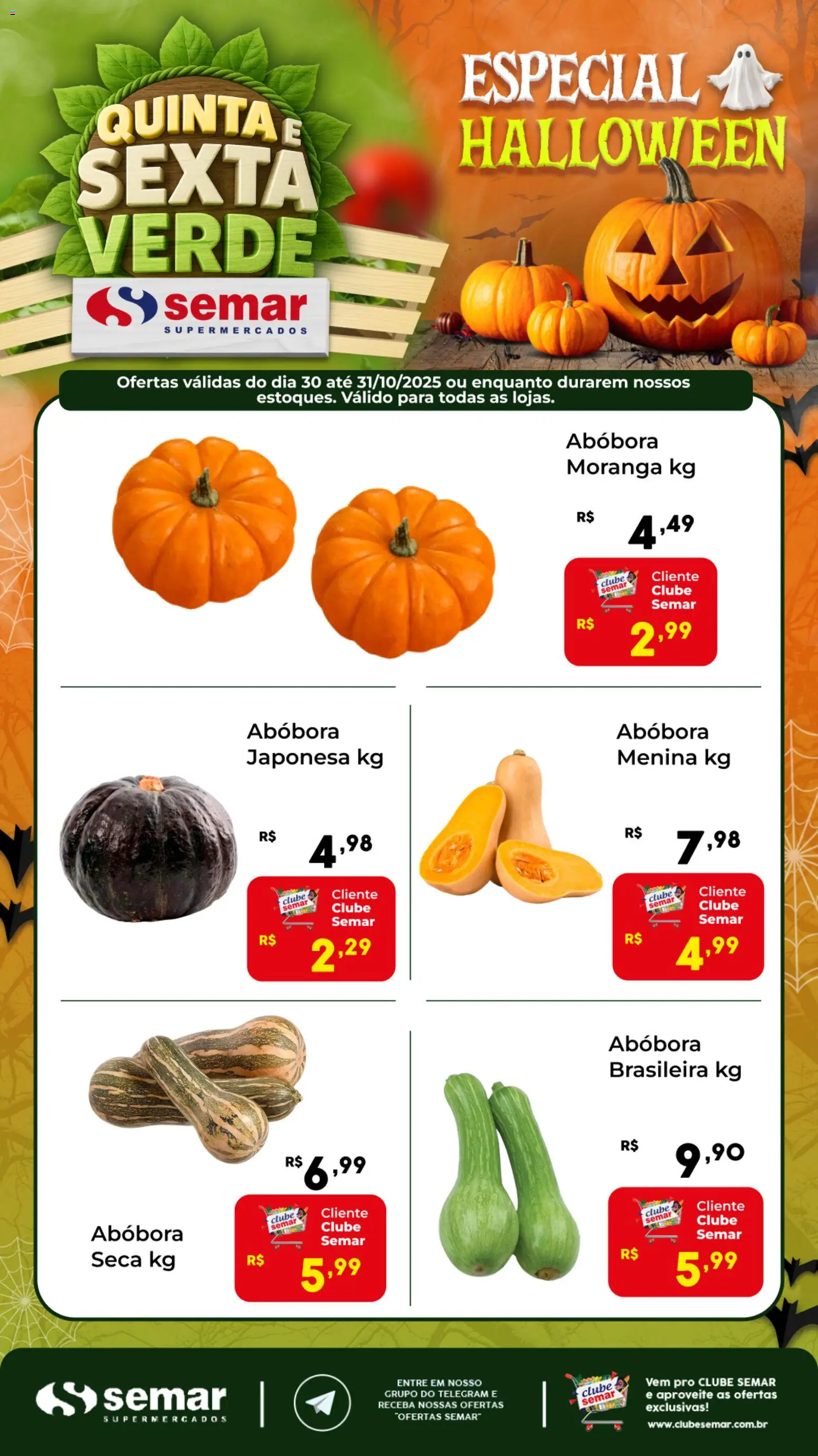 Semar Supermercado - Ofertas de Halloween - página 1- válido a partir de 30/10/2025

