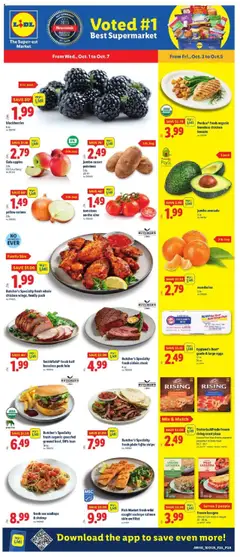 Preview Lidl Weekly Ad valid from 10/01/2025