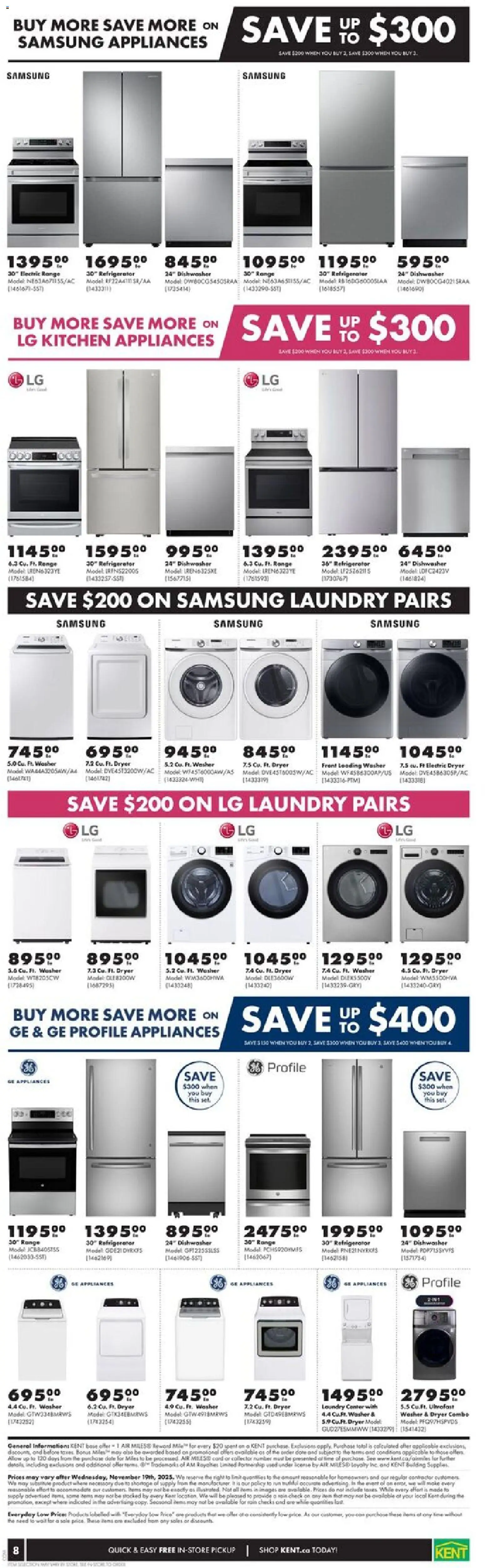 Kent - Black Friday  - page 9- valid from Nov 13, 2025