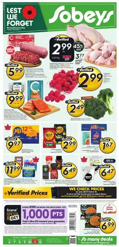 Preview Sobeys flyer - NS valid from Nov 6, 2025