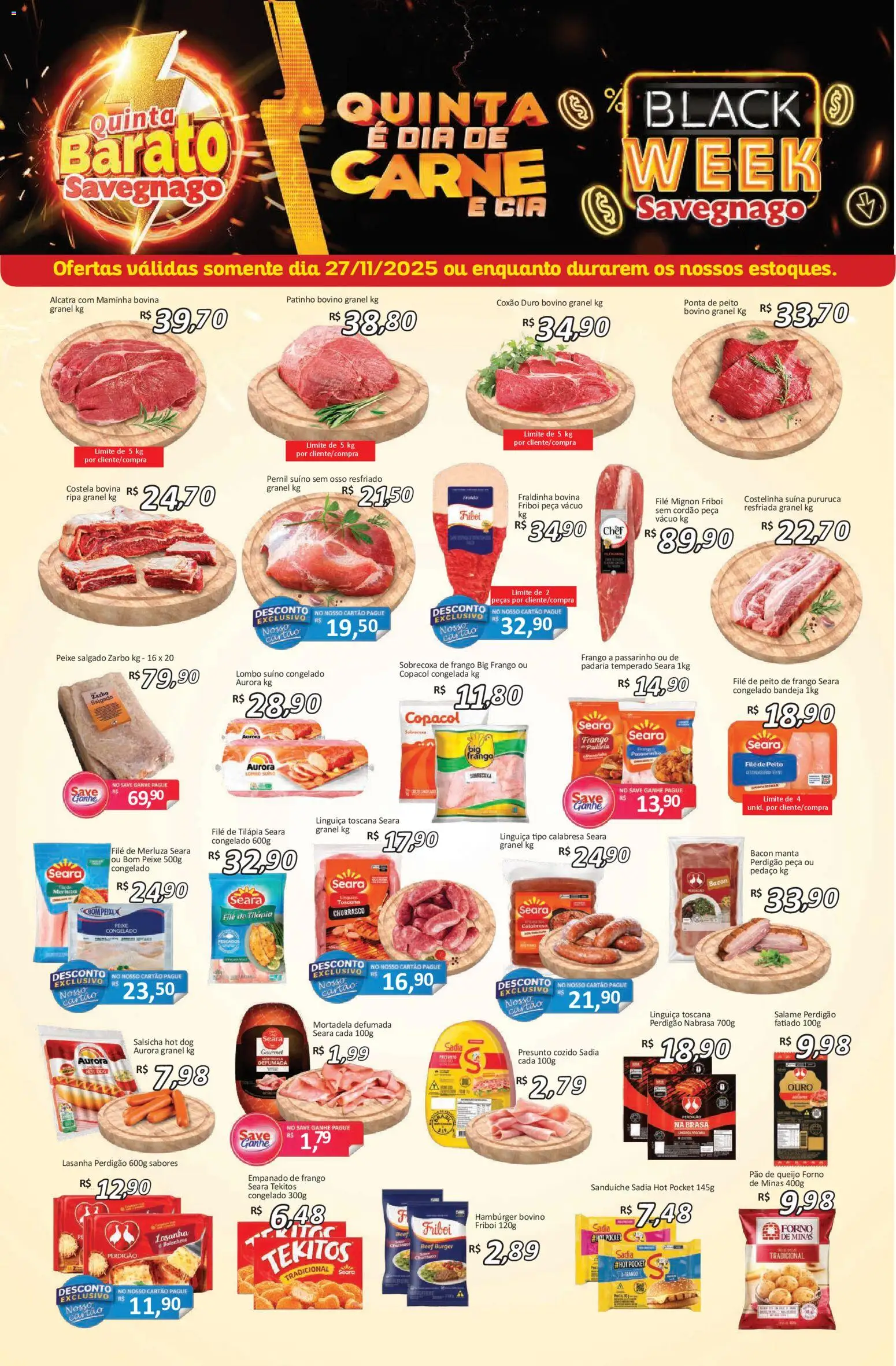 Savegnago Black Friday - página 1- válido a partir de 27/11/2025
