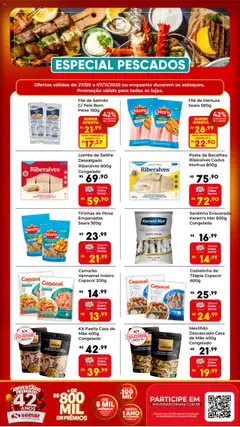 Pré-visualização Semar Supermercado - Ofertas Especial Pescados válida a partir de 27/09/2025