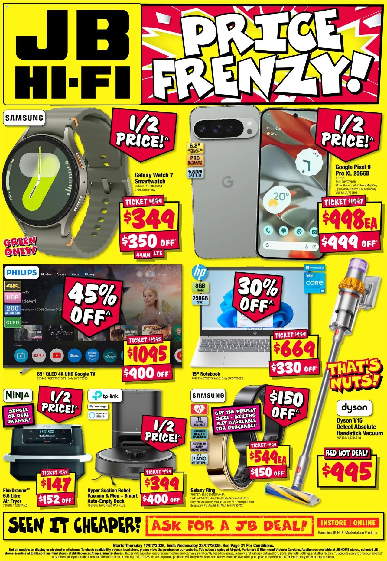 JB Hi-Fi Catalogue  - page 1- valid from 17/07/2025