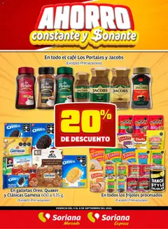 Soriana - Fin de Semana Mercado: BCS, Son y Sin válido desde 04/09/2025