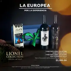 La Europea catálogo Lionel Collection válido desde 01/12/2025