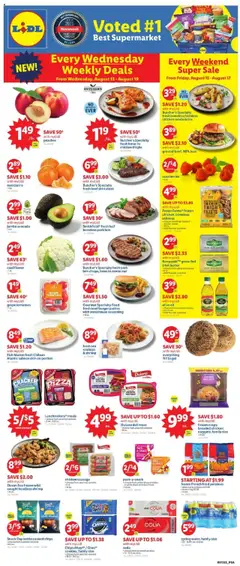 Preview Lidl Weekly Ad - NY valid from 08/13/2025