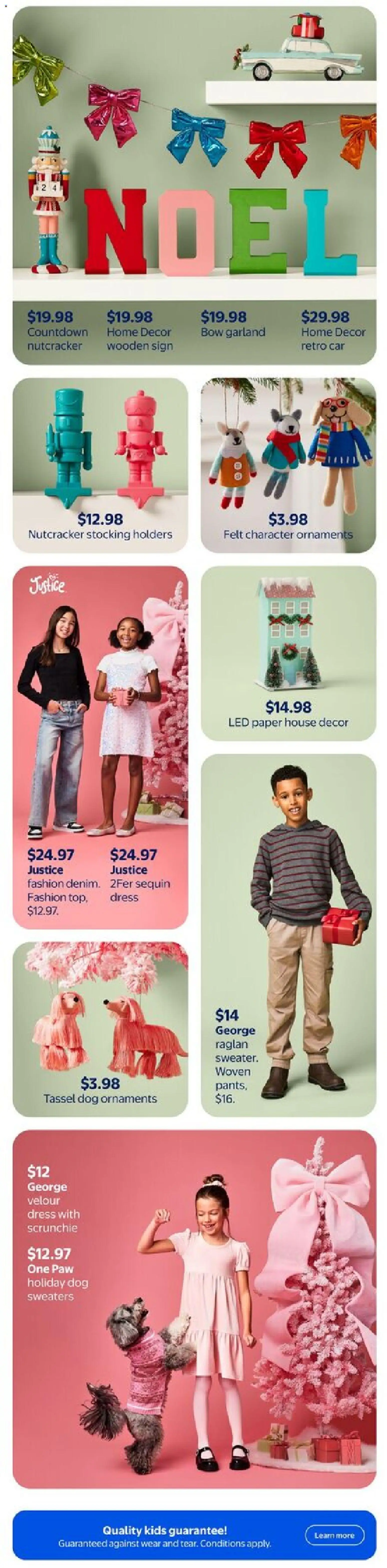 Walmart - Celebrate in style - page 12- valid from Oct 30, 2025