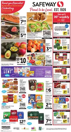Preview Safeway Weekly Ad valid from 02/18/2026