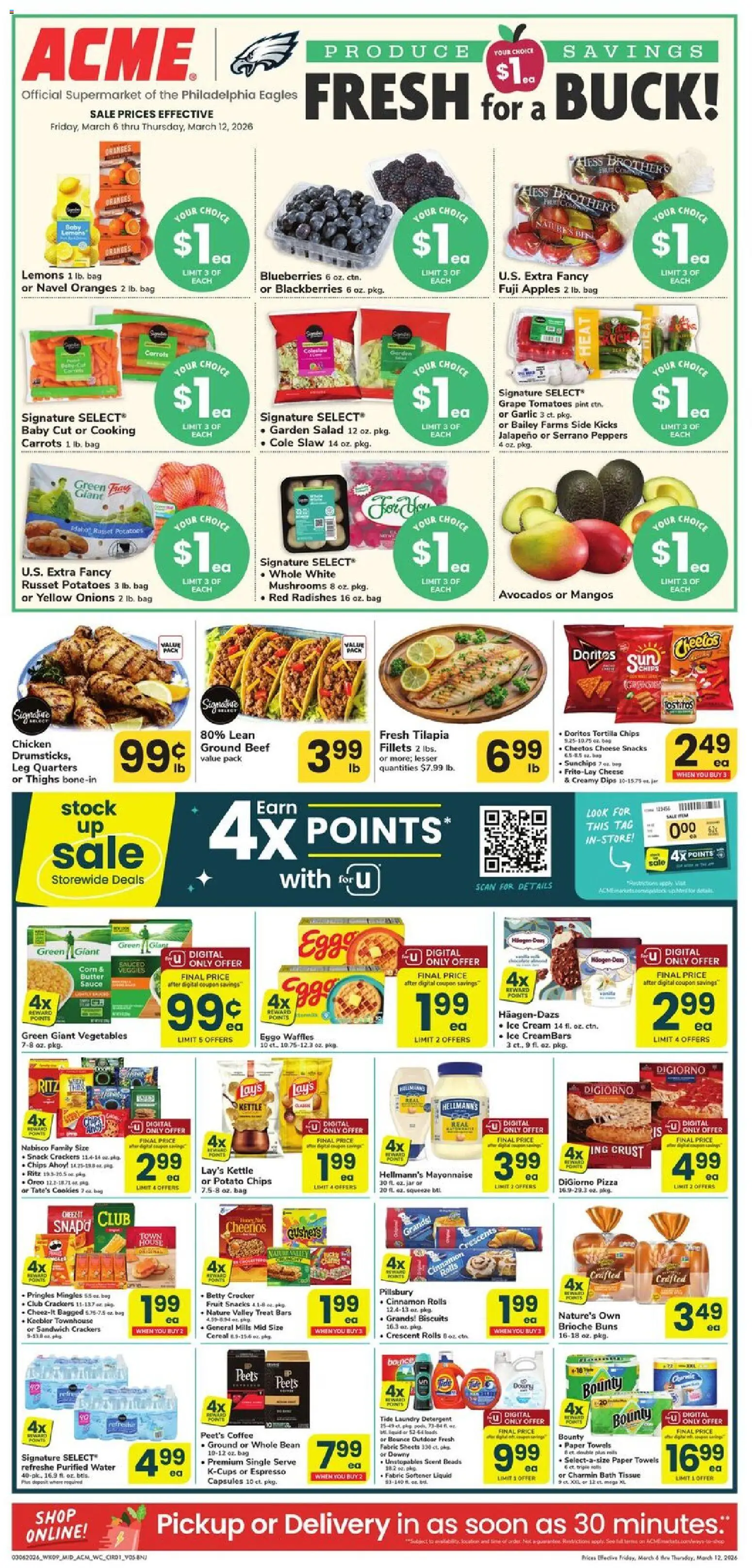 Acme Weekly Ad - NJ - page 1- valid from 03/06/2026