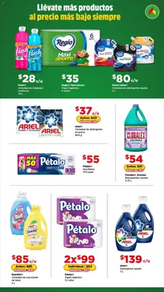Bodega Aurrerá folleto Productos de limpieza válido desde 14/10/2025