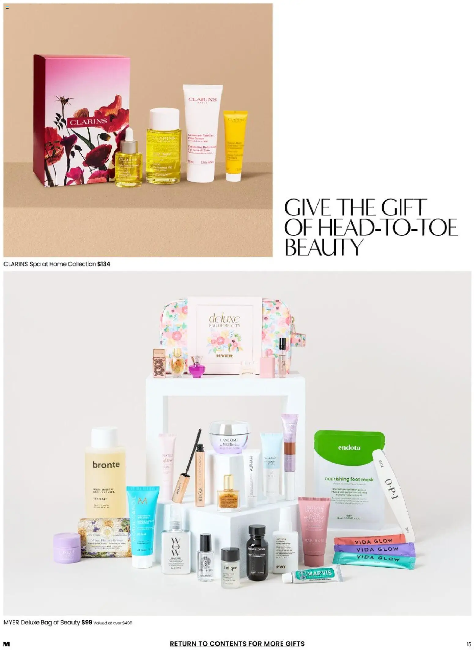 Myer catalogue  - page 15- valid from 20/04/2026