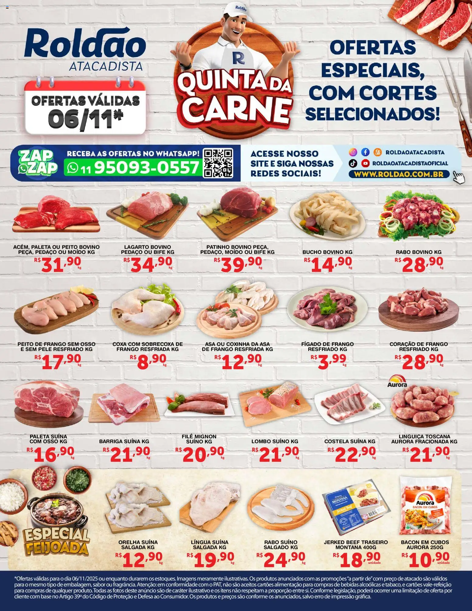 Roldão - Ofertas Quinta da Carne - página 1- válido a partir de 06/11/2025
