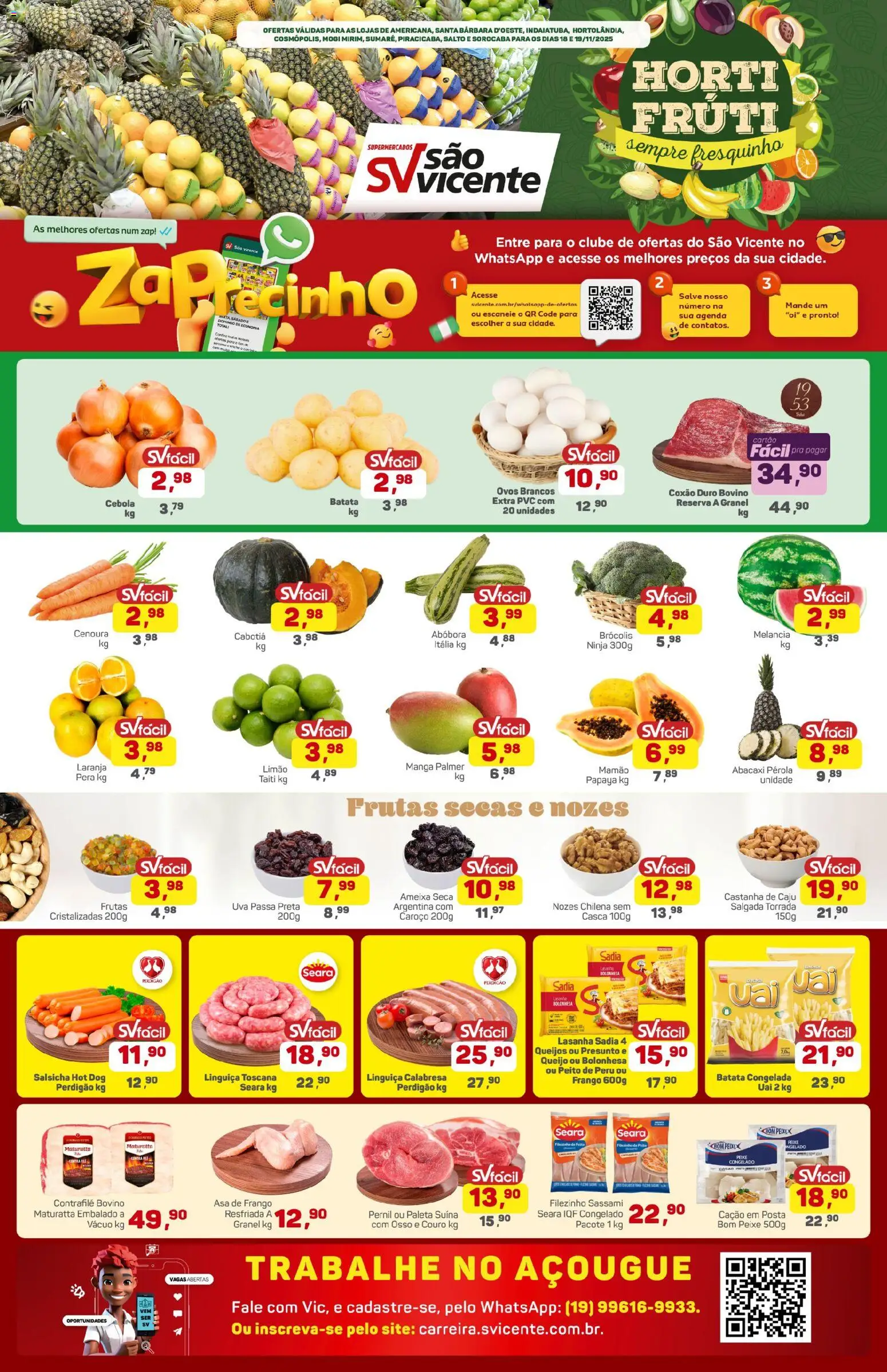 Supermercados São Vicente - Ofertas da semana  - página 1- válido a partir de 18/11/2025
