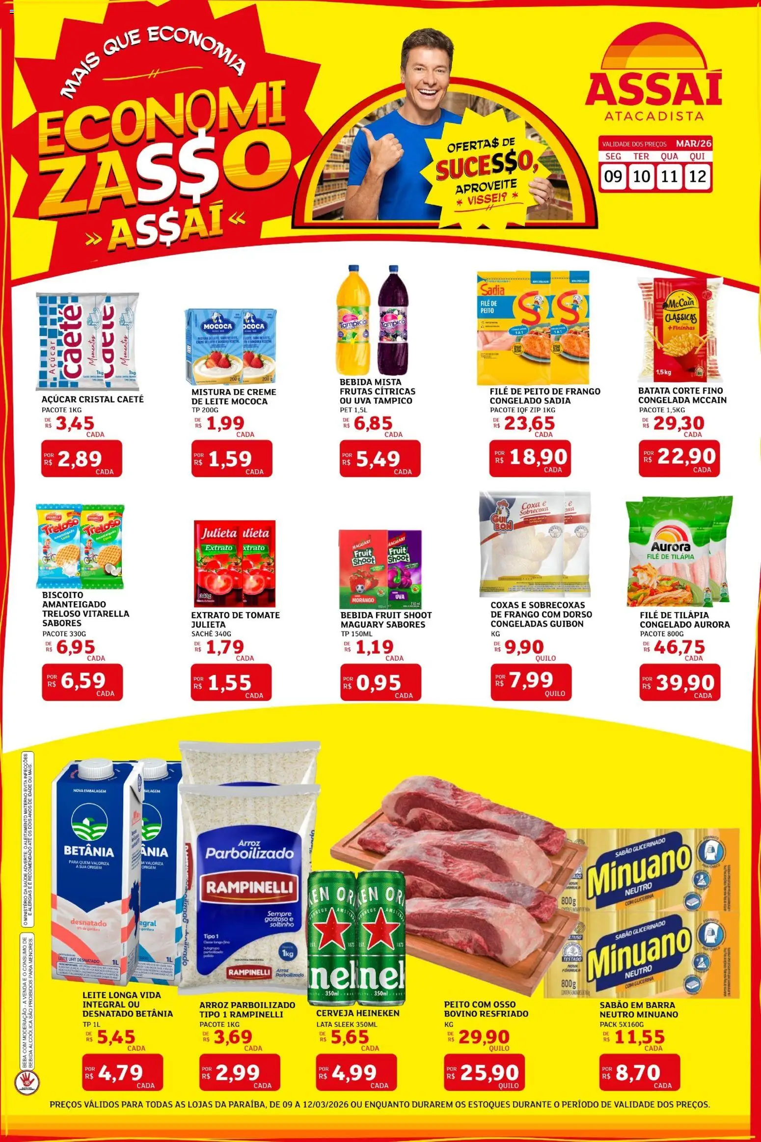 Assaí Atacadista ofertas - página 1- válido a partir de 09/03/2026
