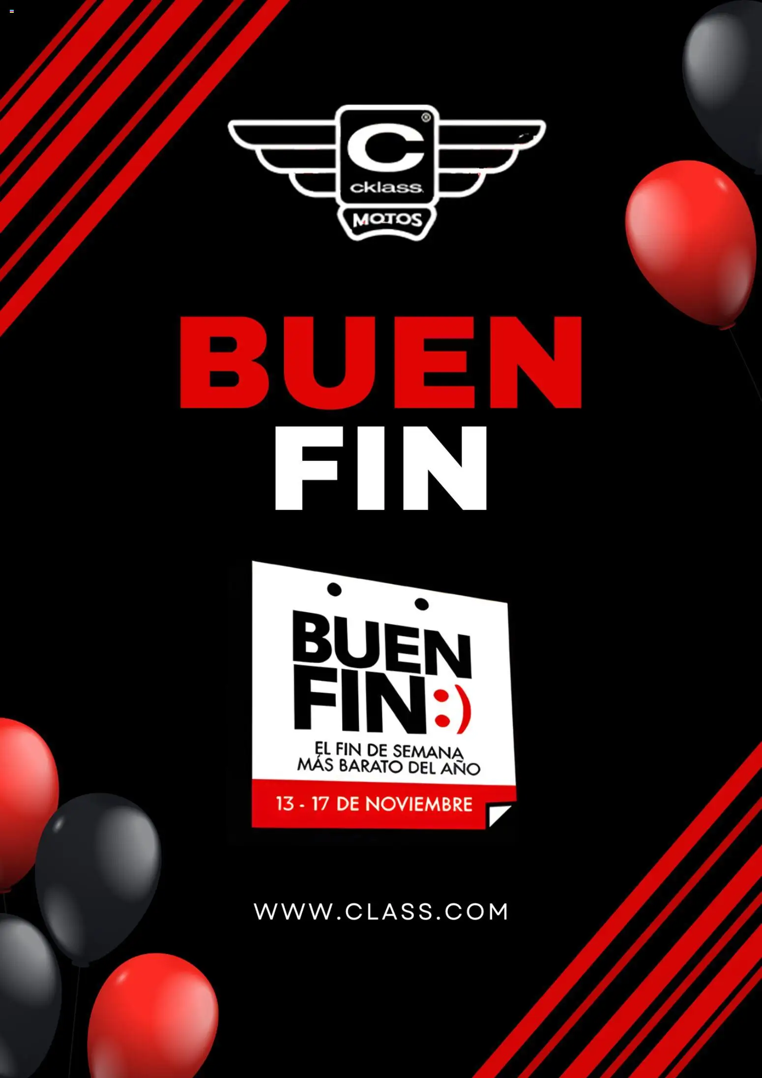 Cklass Buen Fin  - página 1- válido desde 07/11/2025