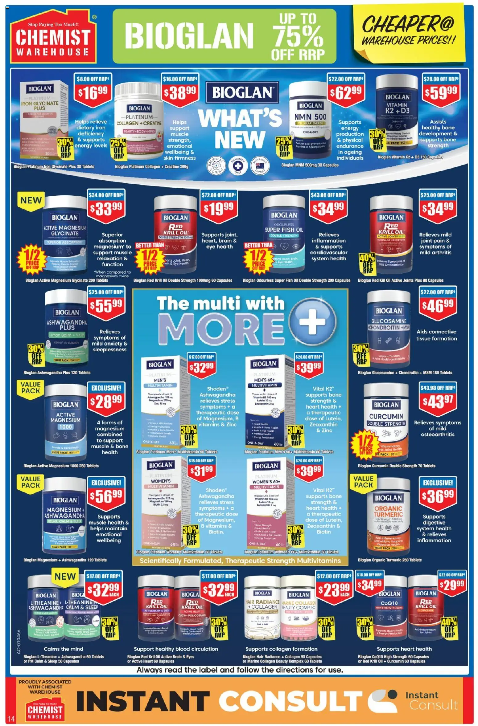Chemist Warehouse catalogue - page 14- valid from 23/04/2026