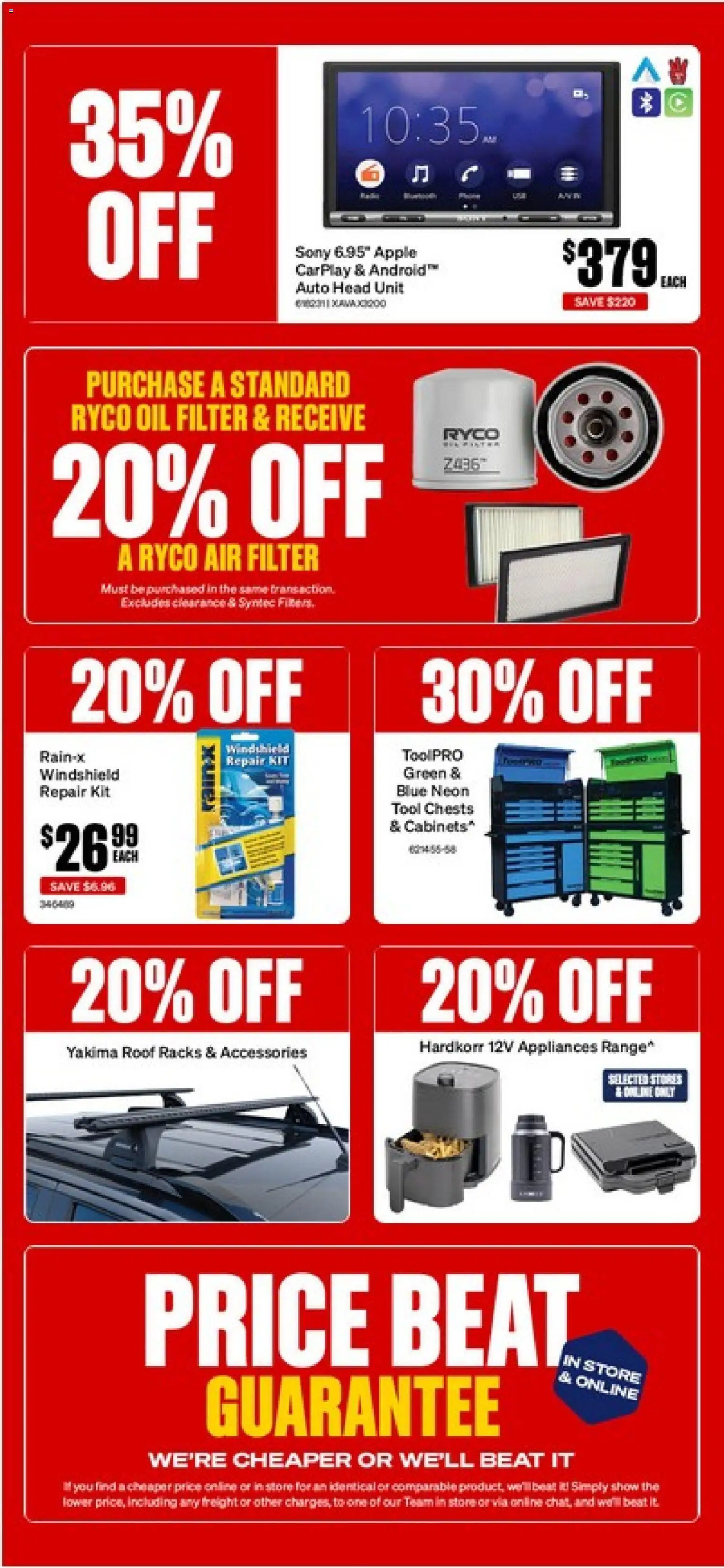 Supercheap Auto catalogue - page 4- valid from 22/04/2026