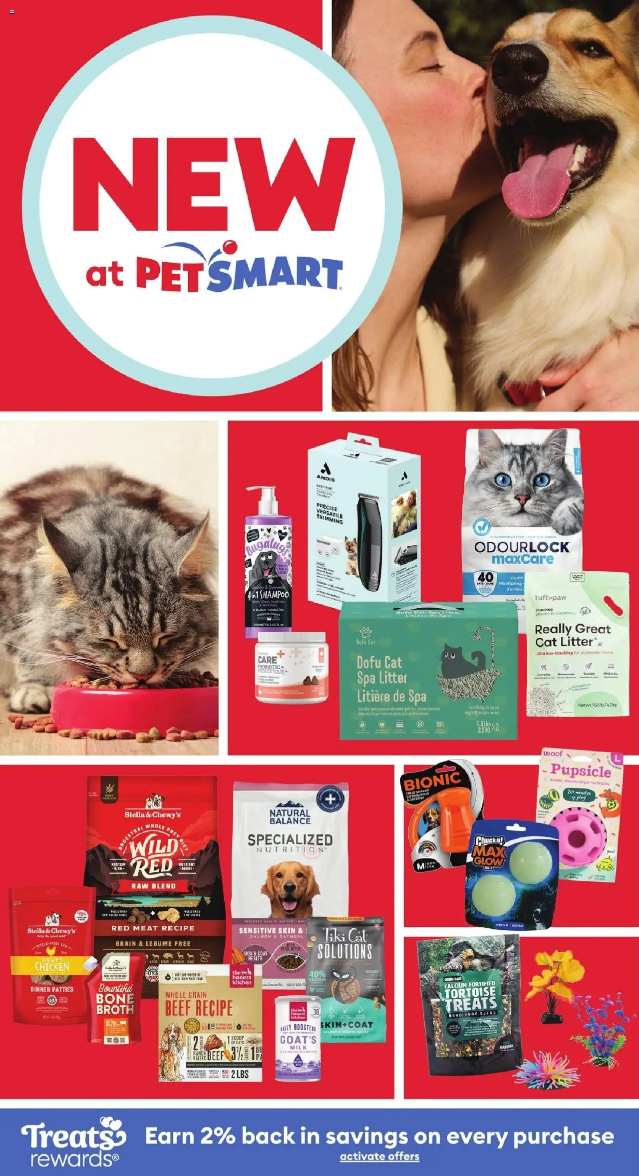 Petsmart flyer / circulaire - page 1- valid from Aug 6, 2025