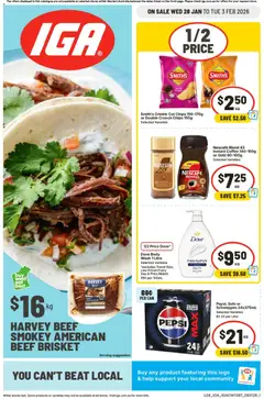 IGA catalogue preview - valid from 28/01/2026