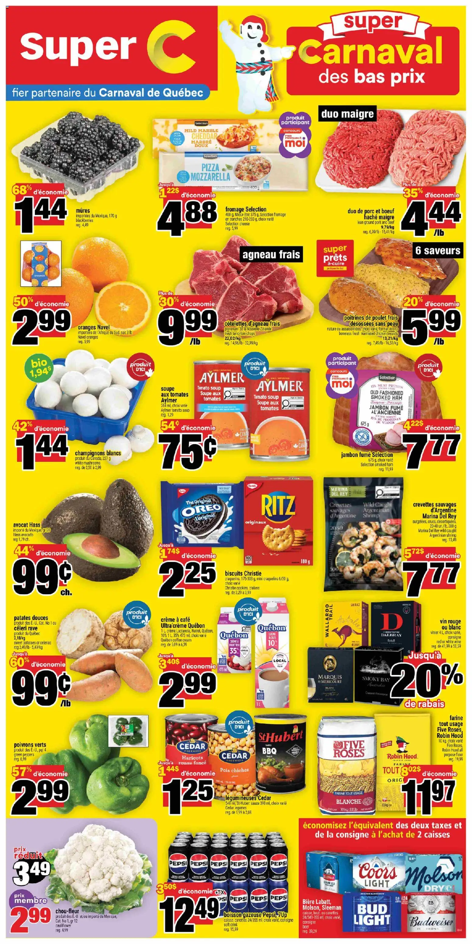 Super C weekly flyer / circulaire - page 1- valid from Feb 12, 2026
