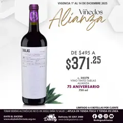 Bodegas Alianza catálogo Viñedos  válido desde 01/12/2025