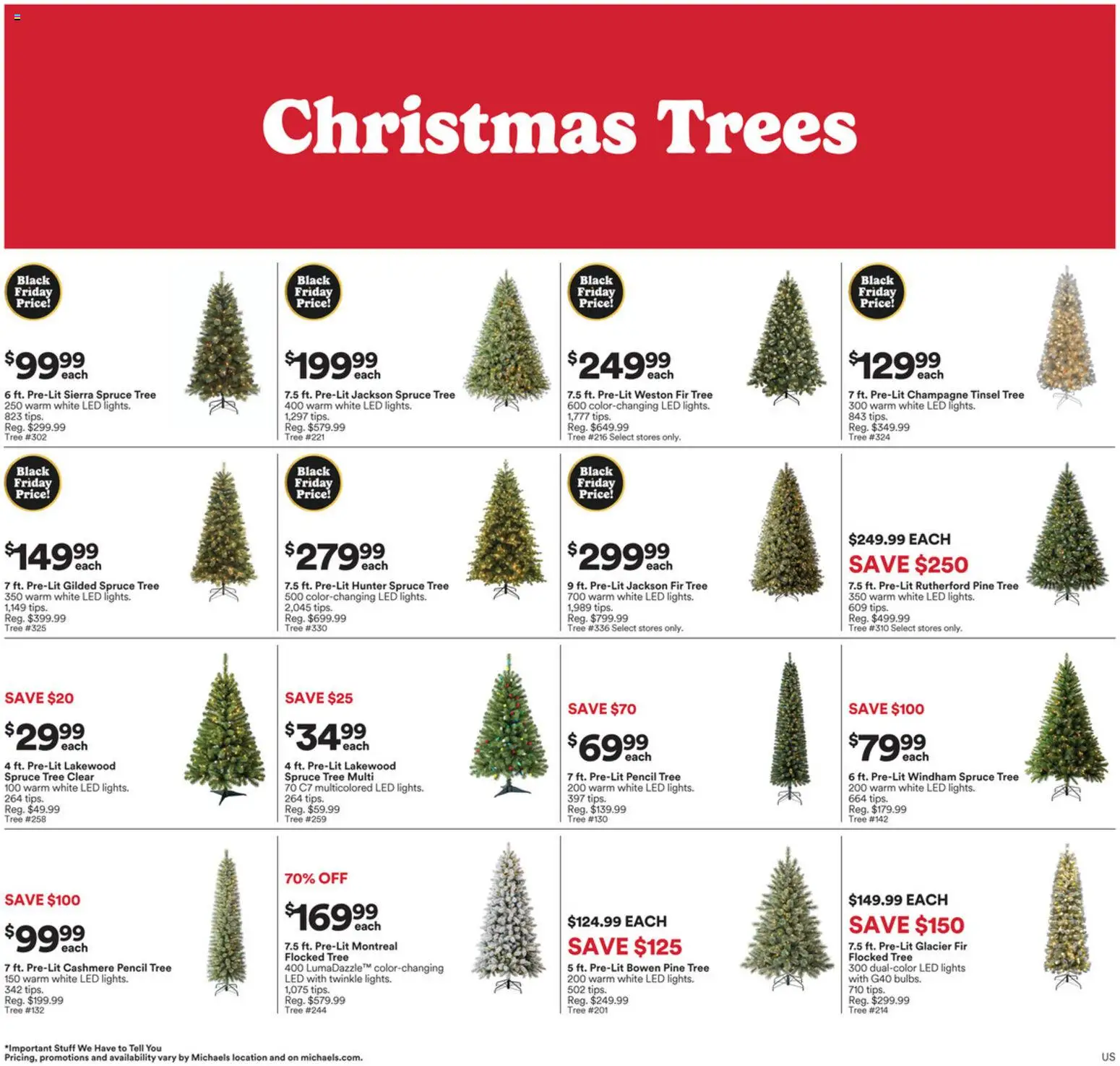 Michaels Weekly Ad - page 1- valid from 11/16/2025