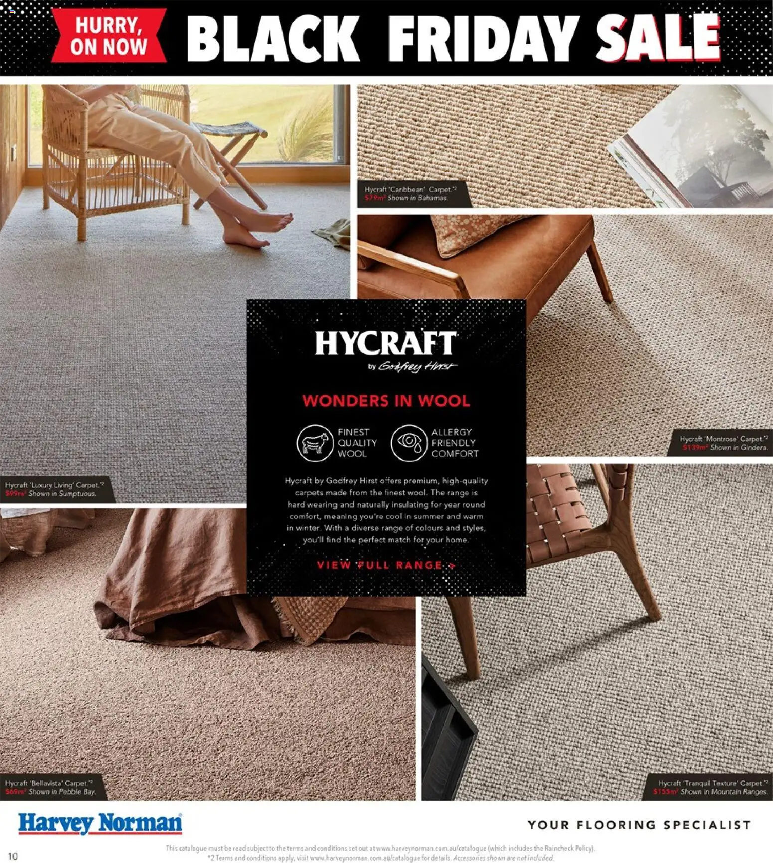 Harvey Norman Carpet & Flooring Black Friday Sale - page 10- valid from 13/11/2025