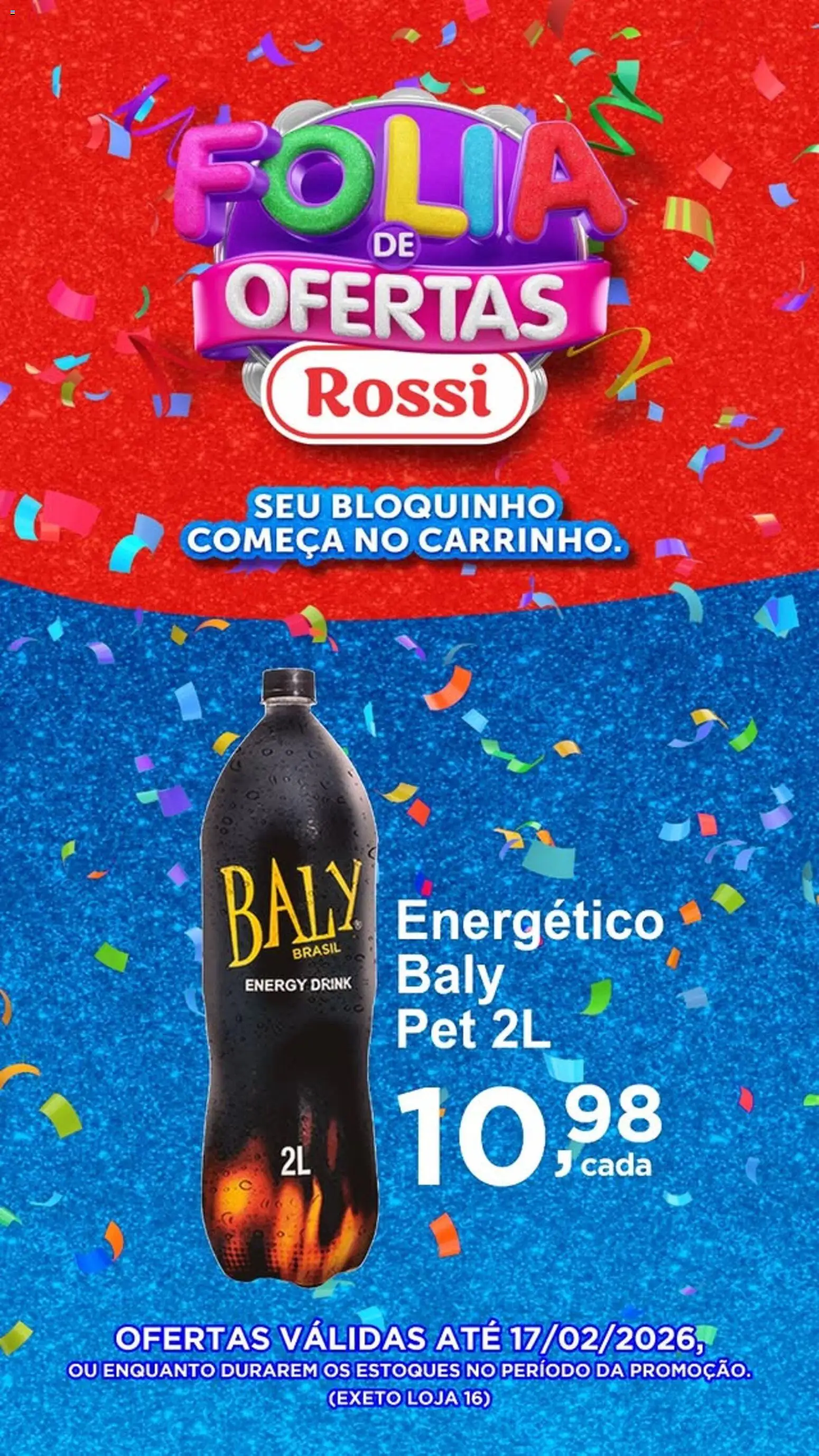 Rossi Supermercados - Ofertas da semana - página 1- válido a partir de 12/02/2026
