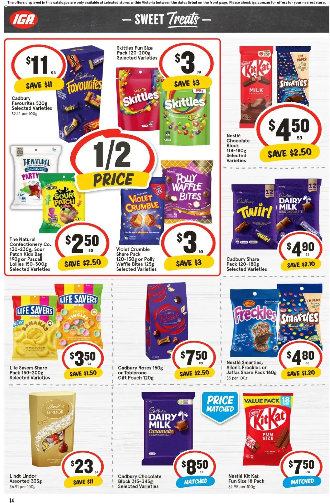 IGA Catalogue VIC - page 11- valid from 16/07/2025